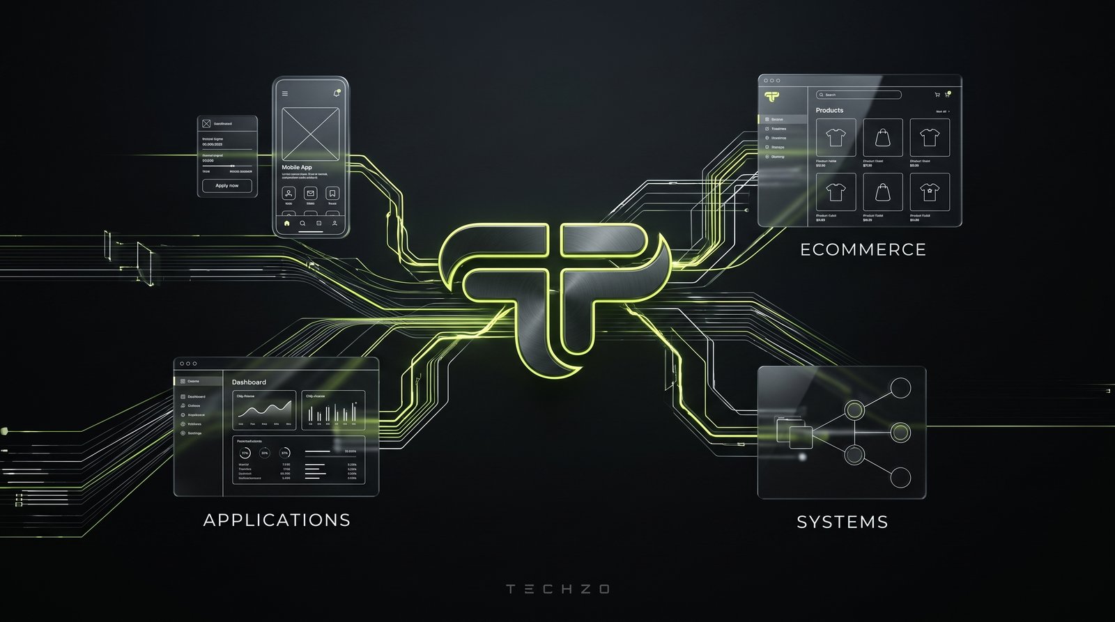 Dashboard on laptop screen